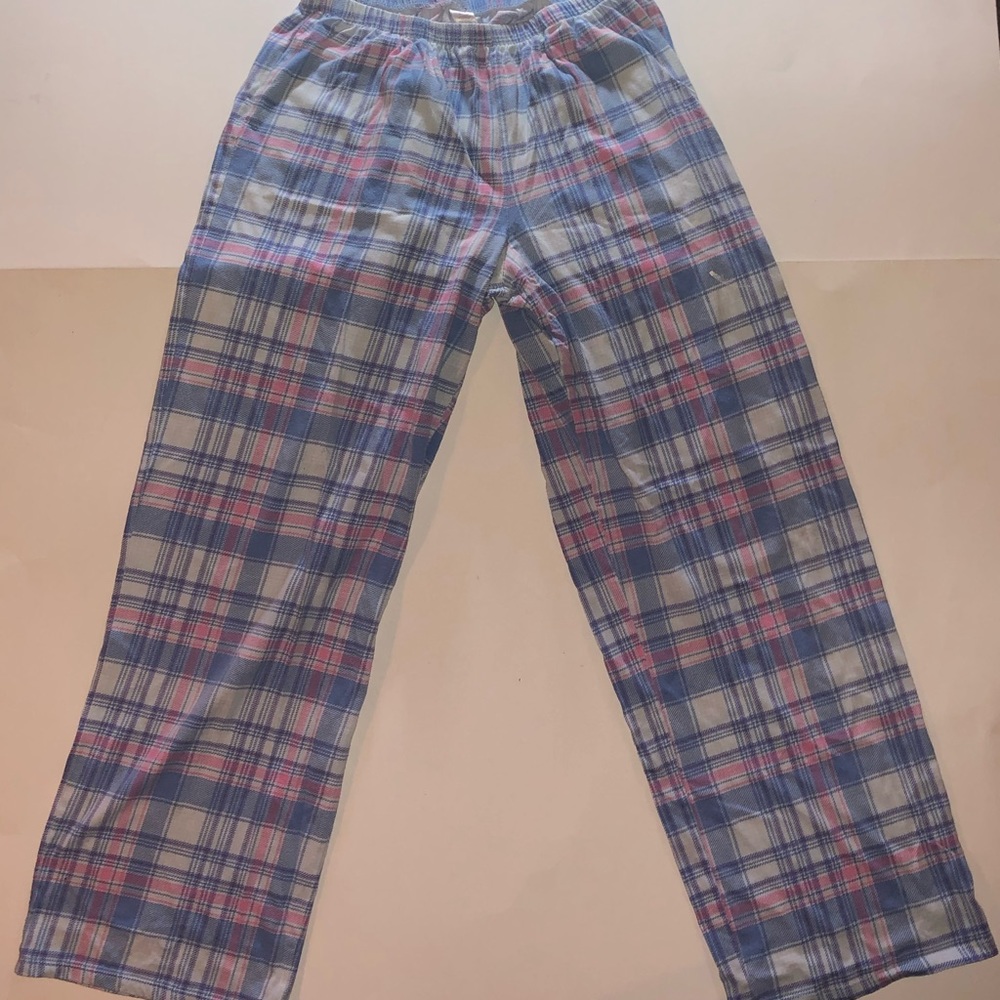 Laura Scott Plaid Pajama Pants